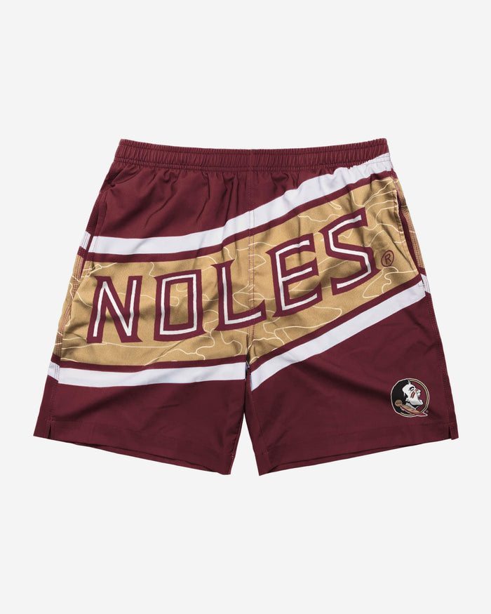 Florida State Seminoles Big Wordmark Swimming Trunks FOCO - FOCO.com