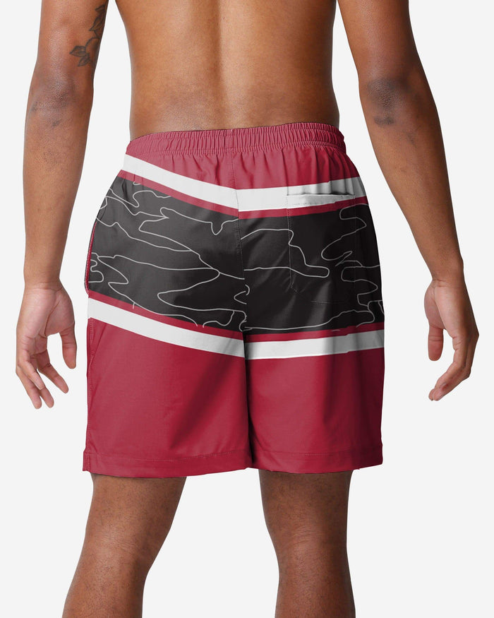 Oklahoma Sooners Big Wordmark Swimming Trunks FOCO - FOCO.com
