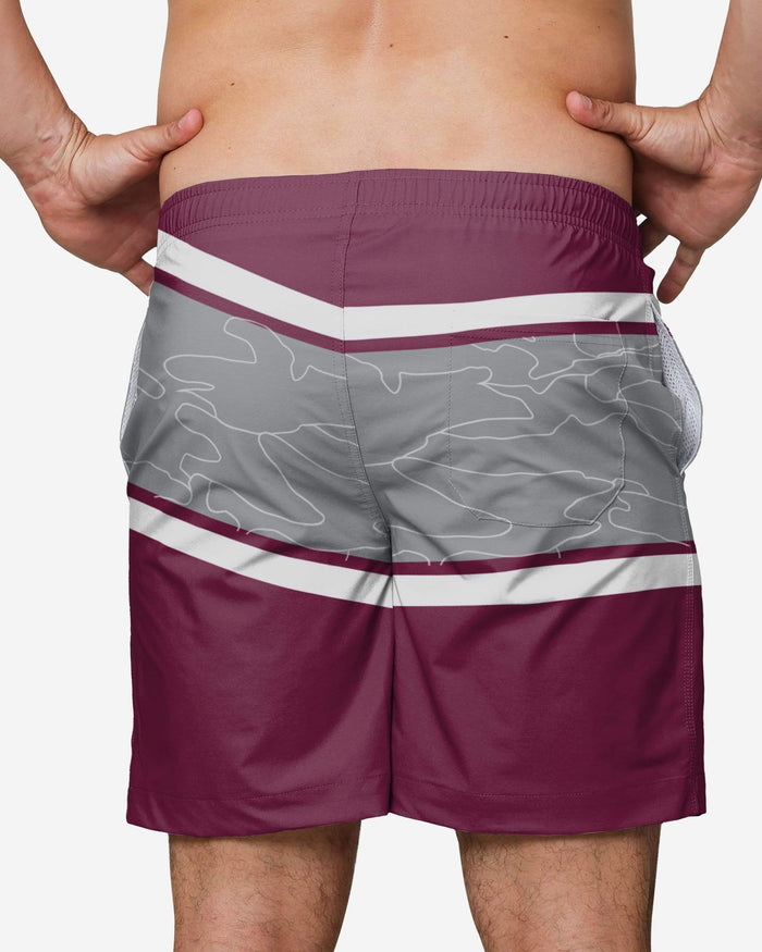 Texas A&M Aggies Big Wordmark Swimming Trunks FOCO - FOCO.com