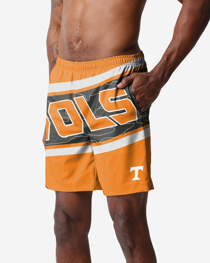 Tennessee Volunteers Big Wordmark Swimming Trunks FOCO S - FOCO.com