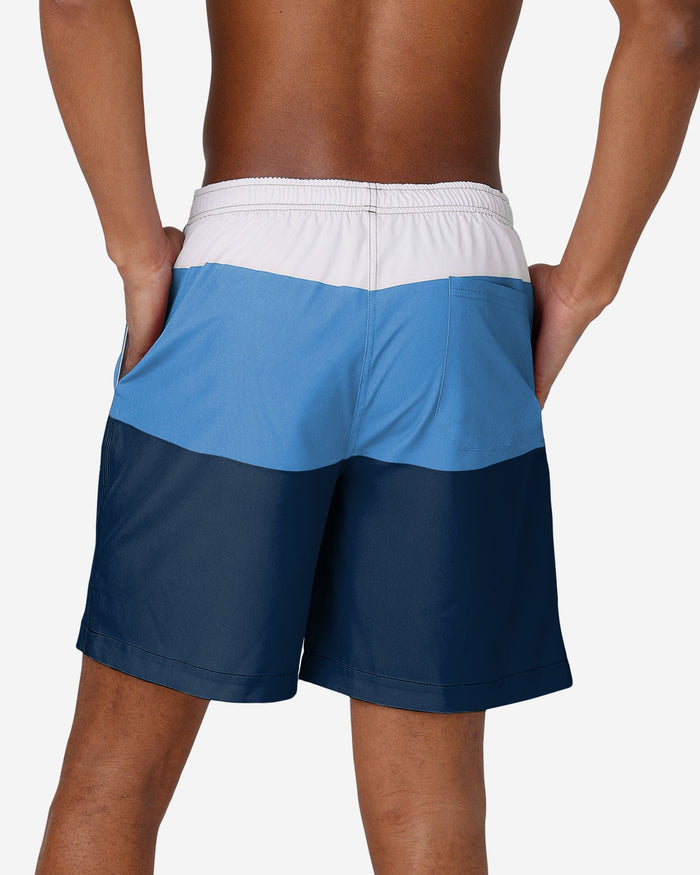 Tennessee Titans 3 Stripe Big Logo Swimming Trunks FOCO - FOCO.com