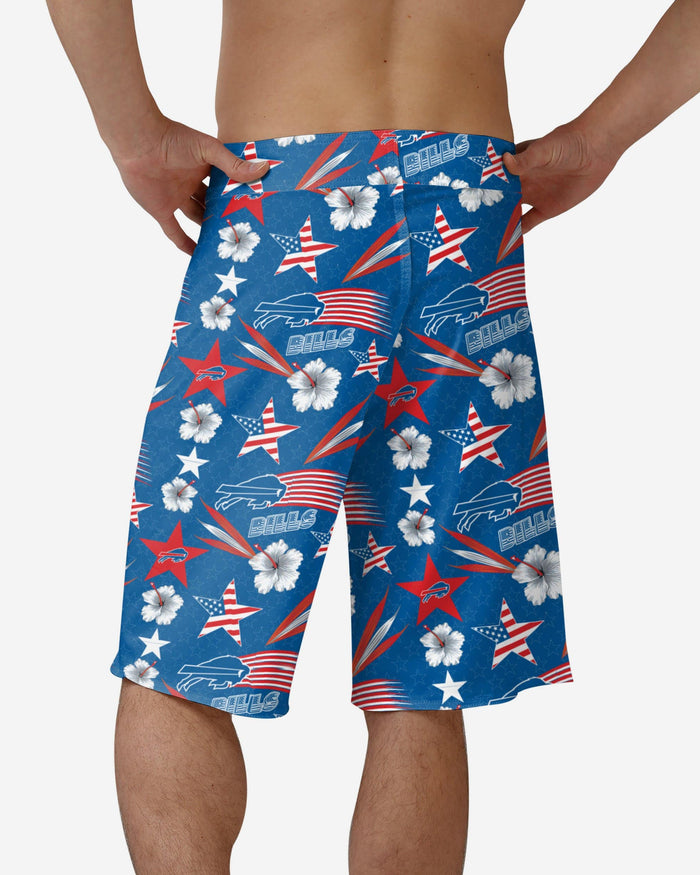 Buffalo Bills Americana Boardshorts FOCO - FOCO.com