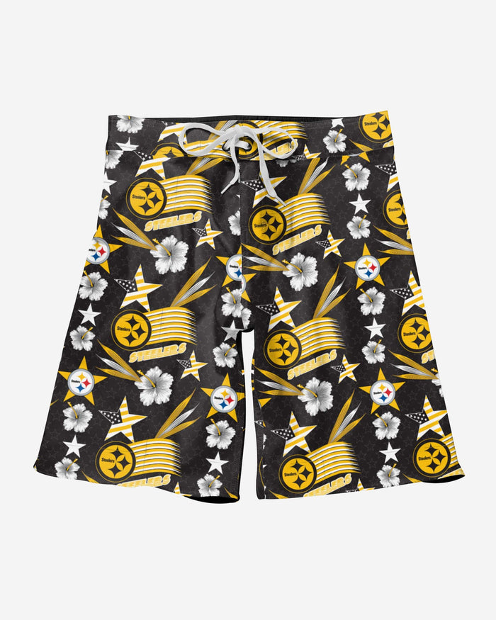 Pittsburgh Steelers Americana Boardshorts FOCO - FOCO.com