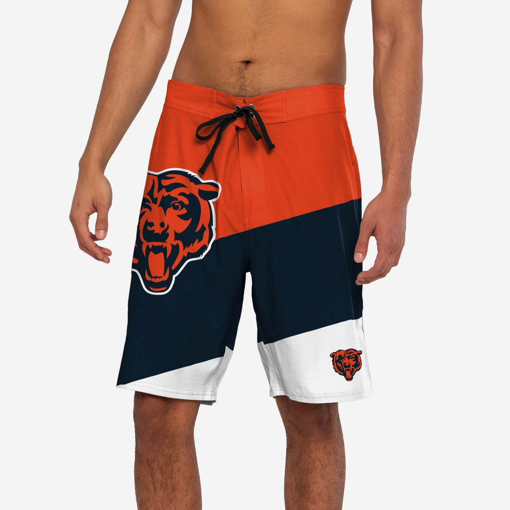 Chicago Bears Color Dive Boardshorts FOCO S - FOCO.com