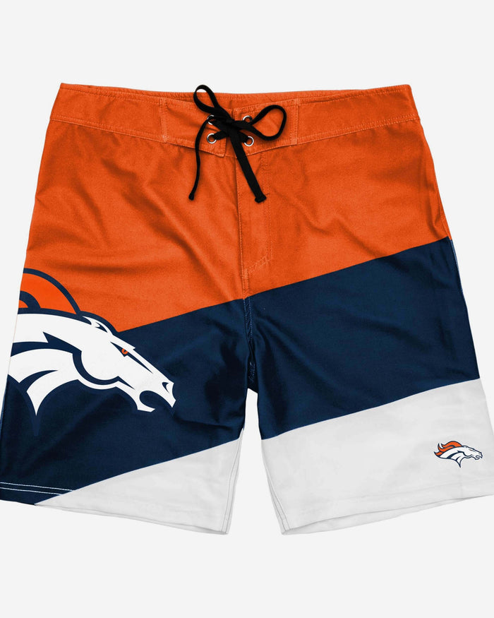 Denver Broncos Color Dive Boardshorts FOCO - FOCO.com