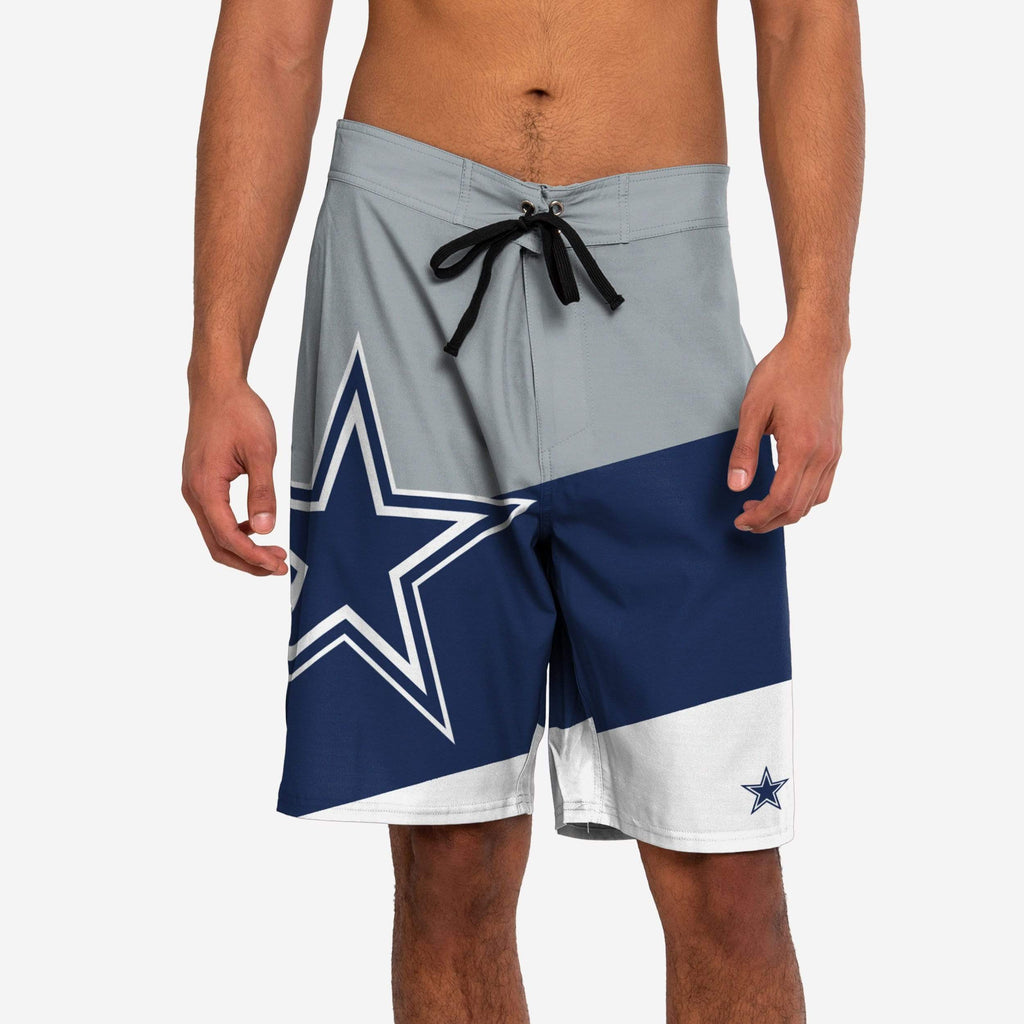 Dallas Cowboys Color Dive Boardshorts FOCO S - FOCO.com