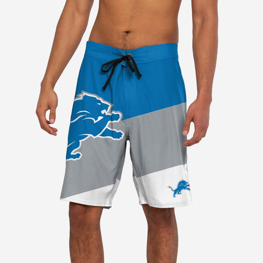 Detroit Lions Color Dive Boardshorts FOCO S - FOCO.com