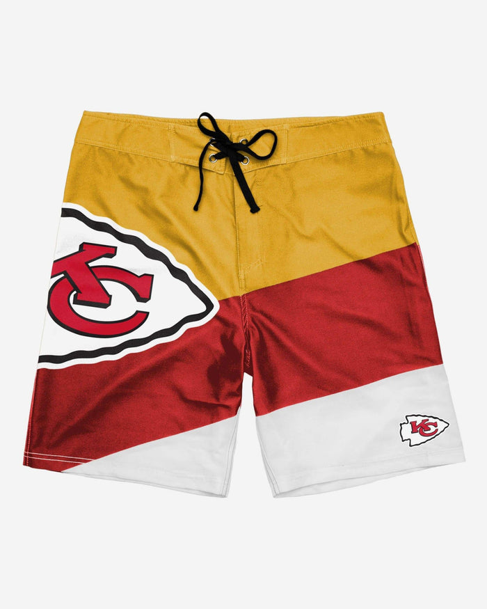 Kansas City Chiefs Color Dive Boardshorts FOCO - FOCO.com