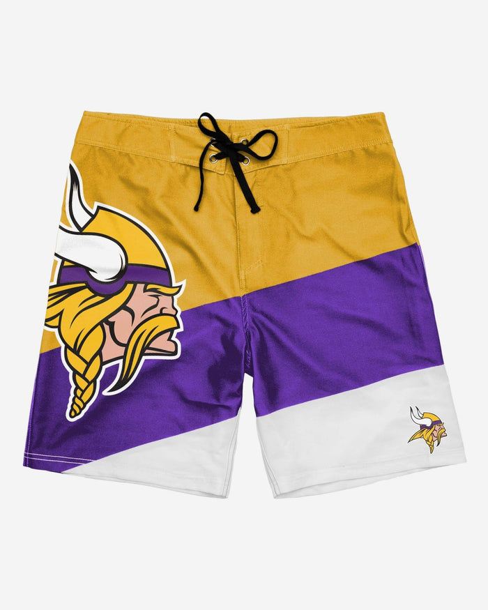 Minnesota Vikings Color Dive Boardshorts FOCO - FOCO.com