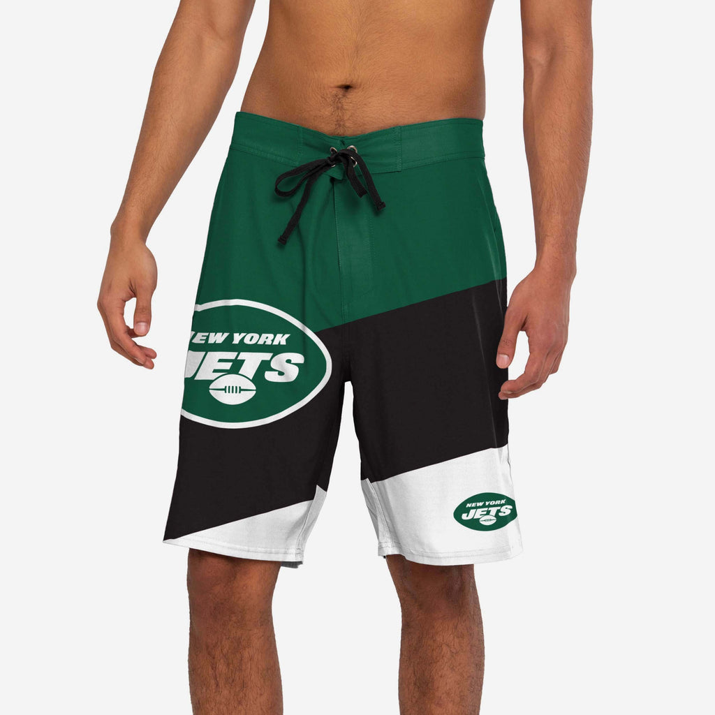 New York Jets Color Dive Boardshorts FOCO S - FOCO.com