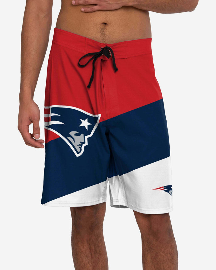 New England Patriots Color Dive Boardshorts FOCO S - FOCO.com