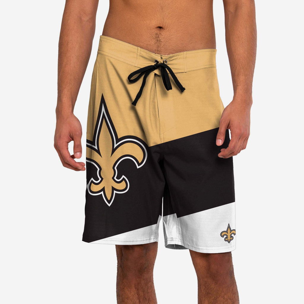 New Orleans Saints Color Dive Boardshorts FOCO S - FOCO.com