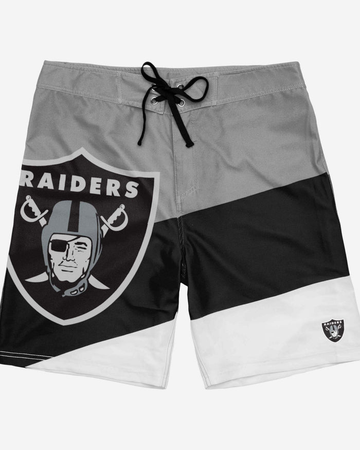 Las Vegas Raiders Color Dive Boardshorts FOCO - FOCO.com