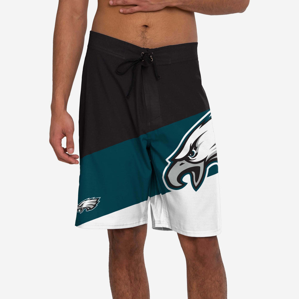 Philadelphia Eagles Color Dive Boardshorts FOCO S - FOCO.com