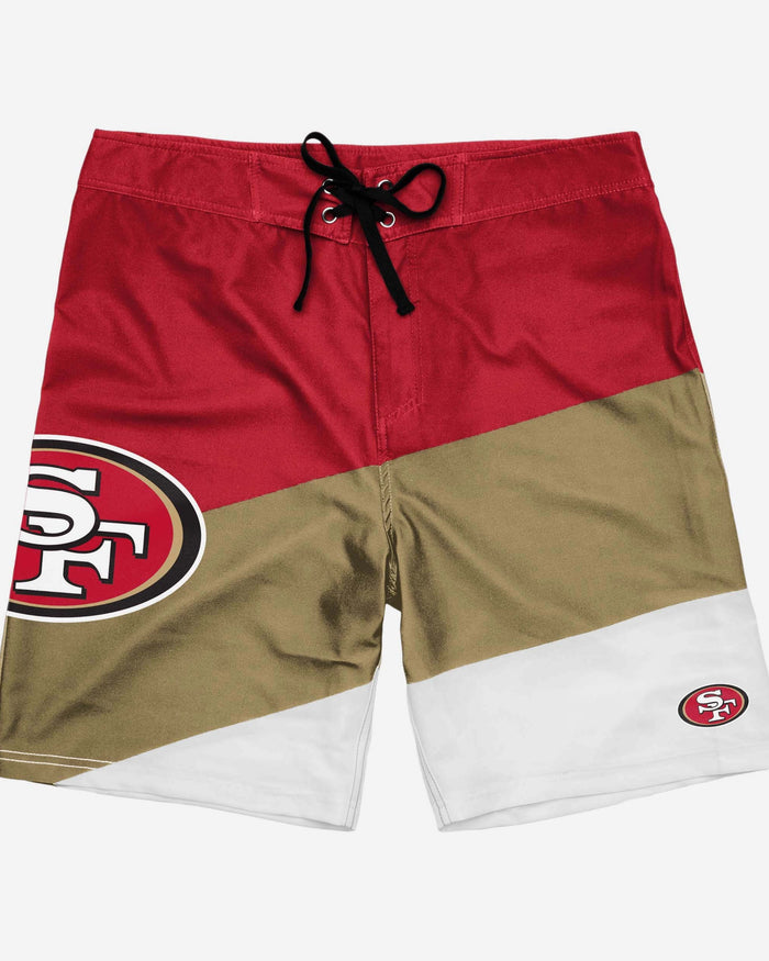 San Francisco 49ers Color Dive Boardshorts FOCO - FOCO.com