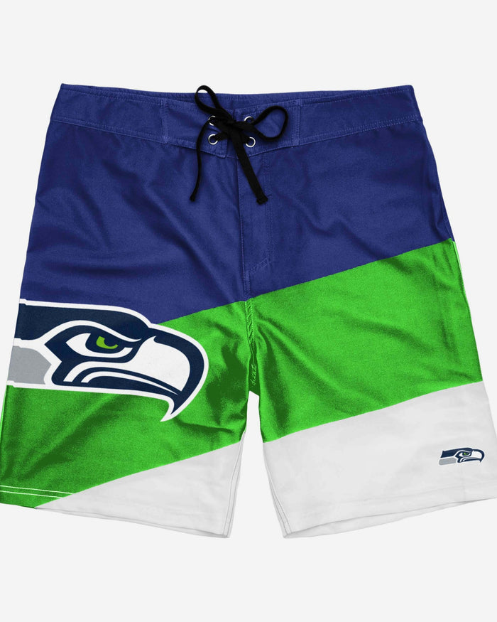 Seattle Seahawks Color Dive Boardshorts FOCO - FOCO.com