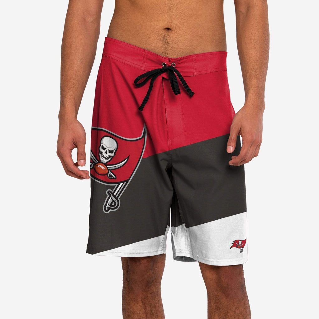 Tampa Bay Buccaneers Color Dive Boardshorts FOCO S - FOCO.com