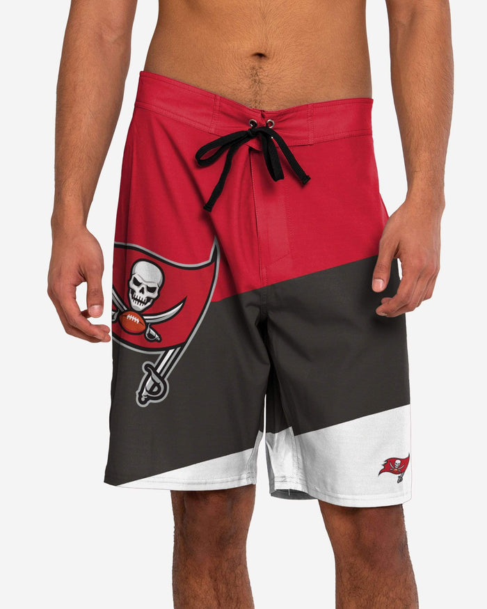 Tampa Bay Buccaneers Color Dive Boardshorts FOCO S - FOCO.com