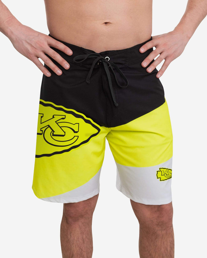 Kansas City Chiefs Highlights Boardshorts FOCO S - FOCO.com