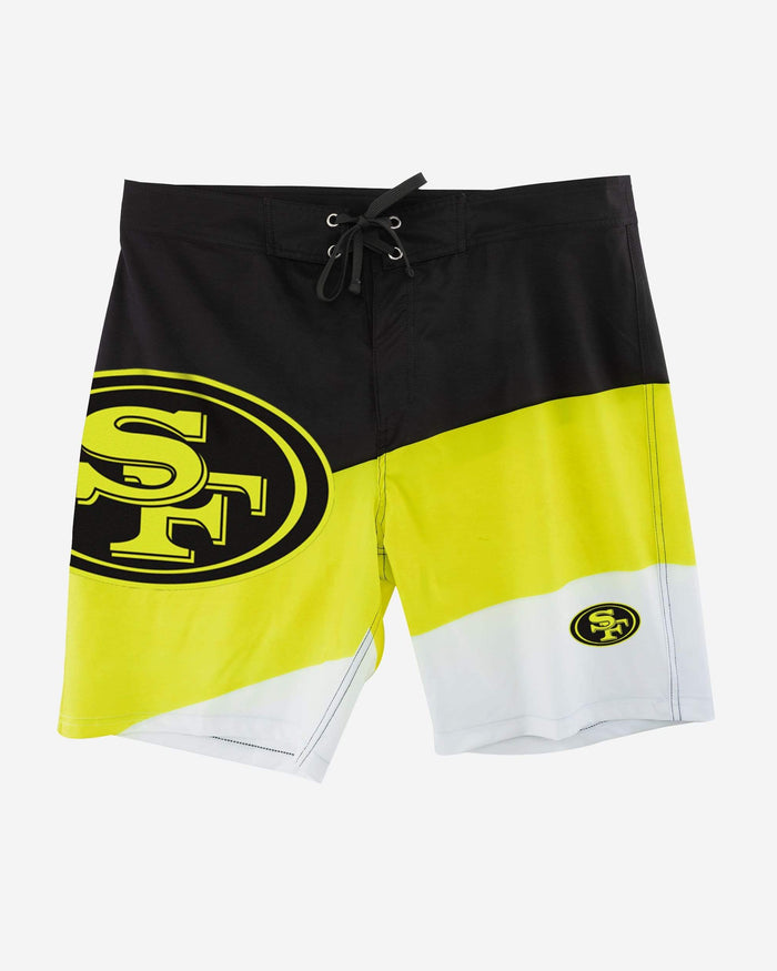 San Francisco 49ers Highlights Boardshorts FOCO - FOCO.com