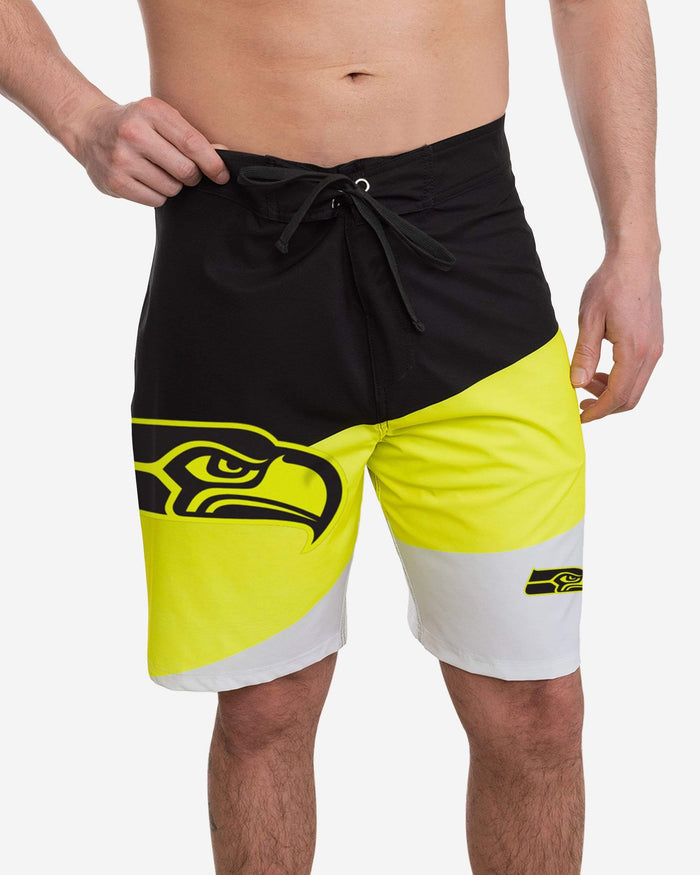 Seattle Seahawks Highlights Boardshorts FOCO S - FOCO.com