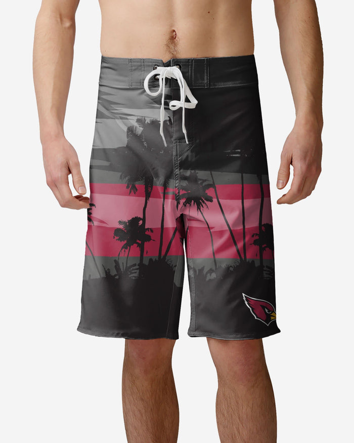 Arizona Cardinals Sunset Boardshorts FOCO S - FOCO.com