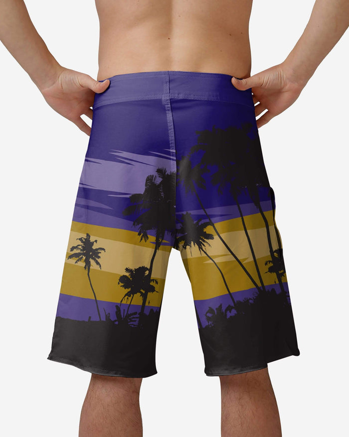 Baltimore Ravens Sunset Boardshorts FOCO - FOCO.com