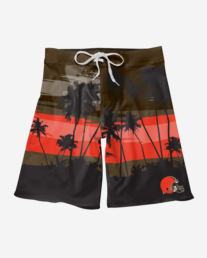 Cleveland Browns Sunset Boardshorts FOCO - FOCO.com