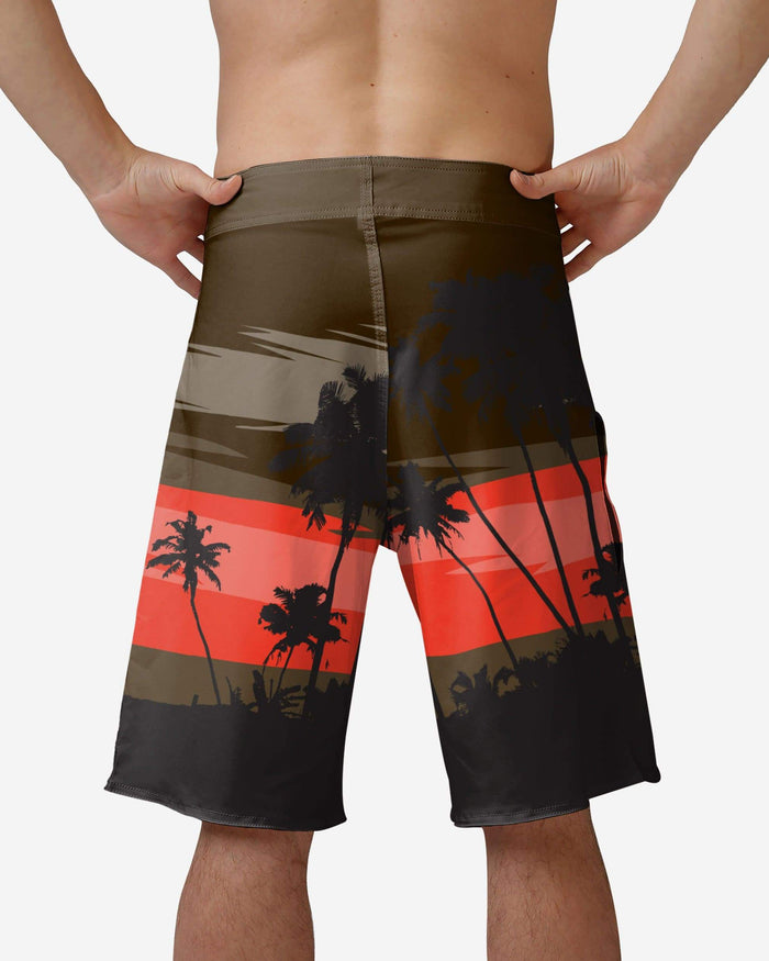 Cleveland Browns Sunset Boardshorts FOCO - FOCO.com