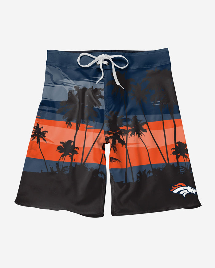 Denver Broncos Sunset Boardshorts FOCO - FOCO.com