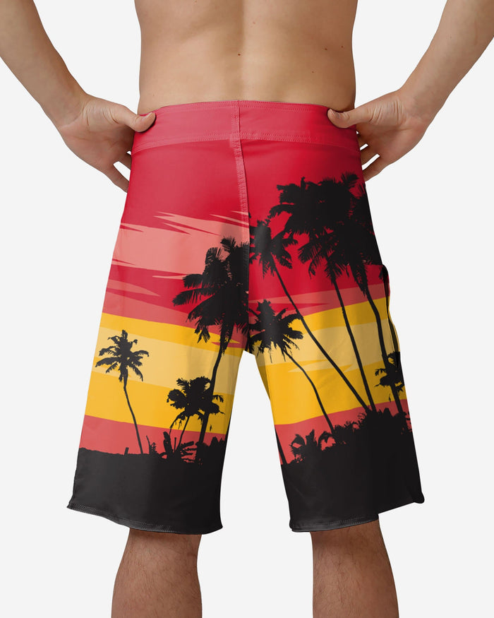 Kansas City Chiefs Sunset Boardshorts FOCO - FOCO.com