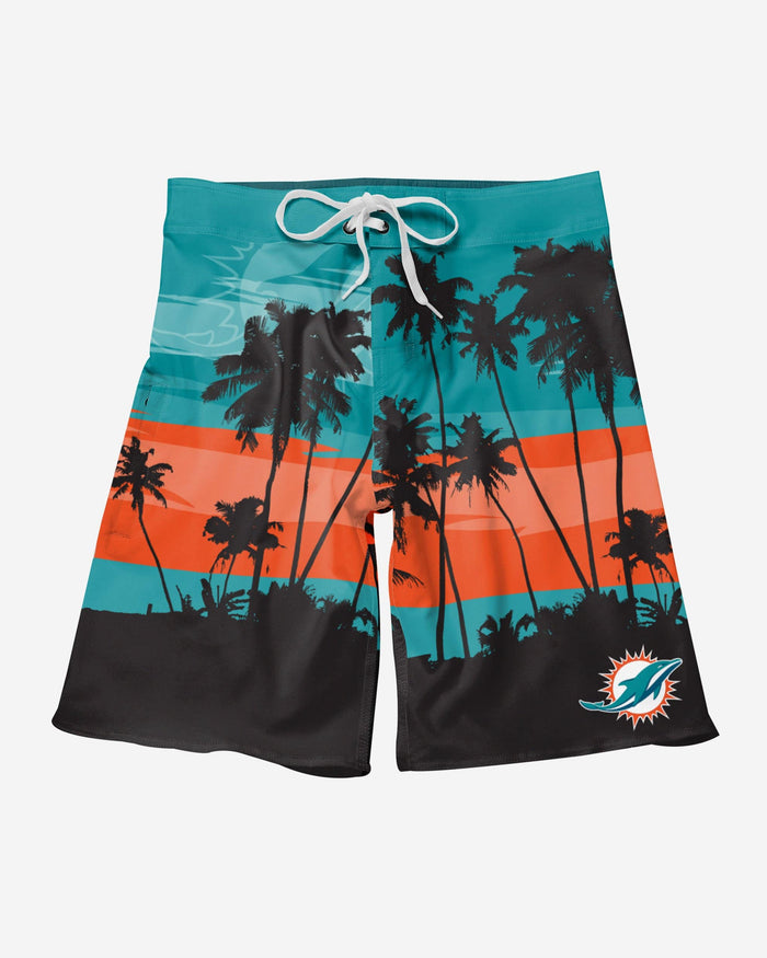 Miami Dolphins Sunset Boardshorts FOCO - FOCO.com