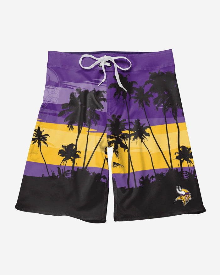 Minnesota Vikings Sunset Boardshorts FOCO - FOCO.com