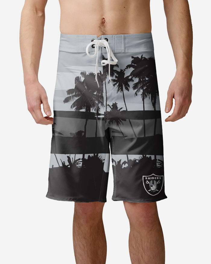 Las Vegas Raiders Sunset Boardshorts FOCO S - FOCO.com