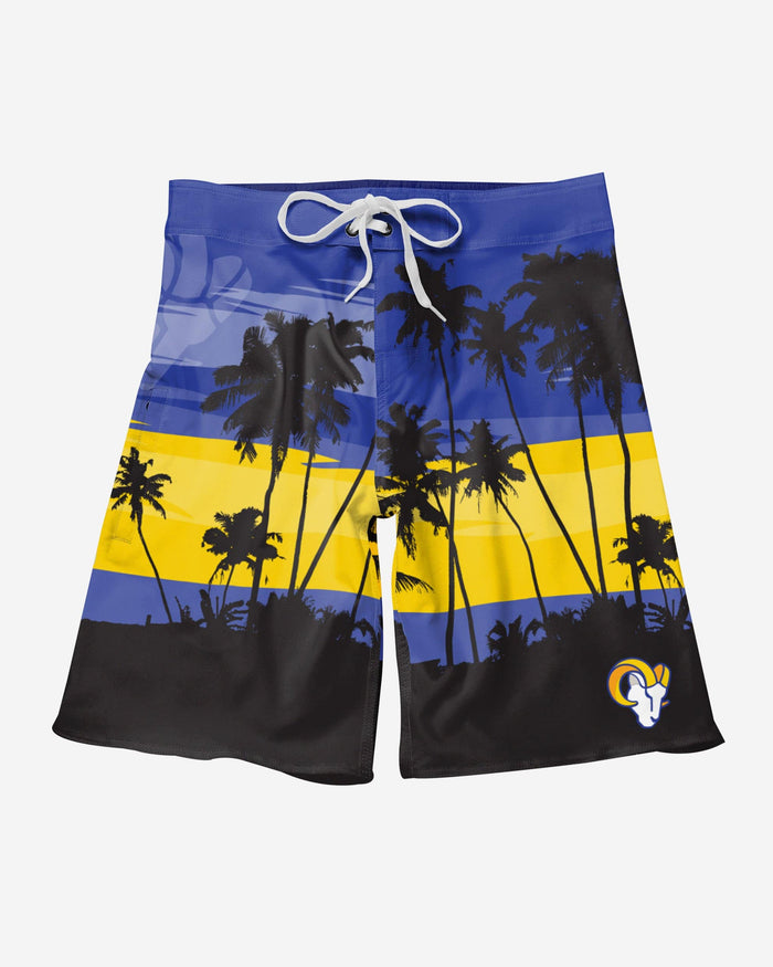 Los Angeles Rams Sunset Boardshorts FOCO - FOCO.com