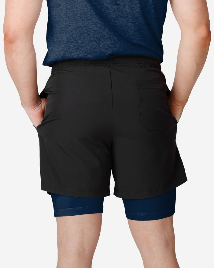 Denver Broncos Black Team Color Lining Shorts FOCO - FOCO.com