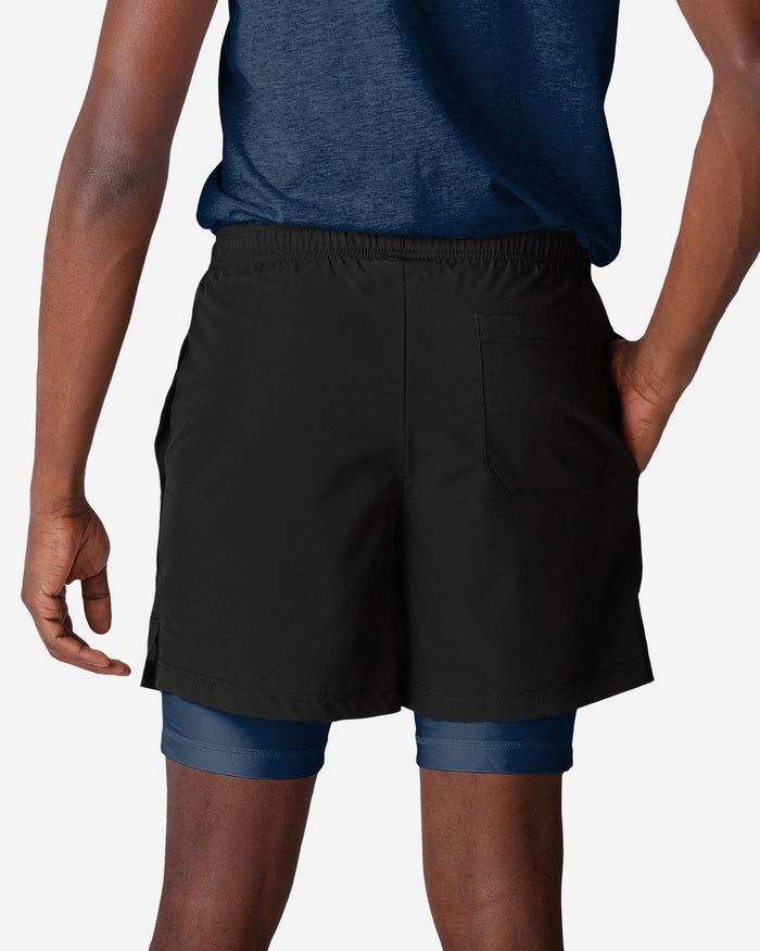 New England Patriots Black Team Color Lining Shorts FOCO - FOCO.com