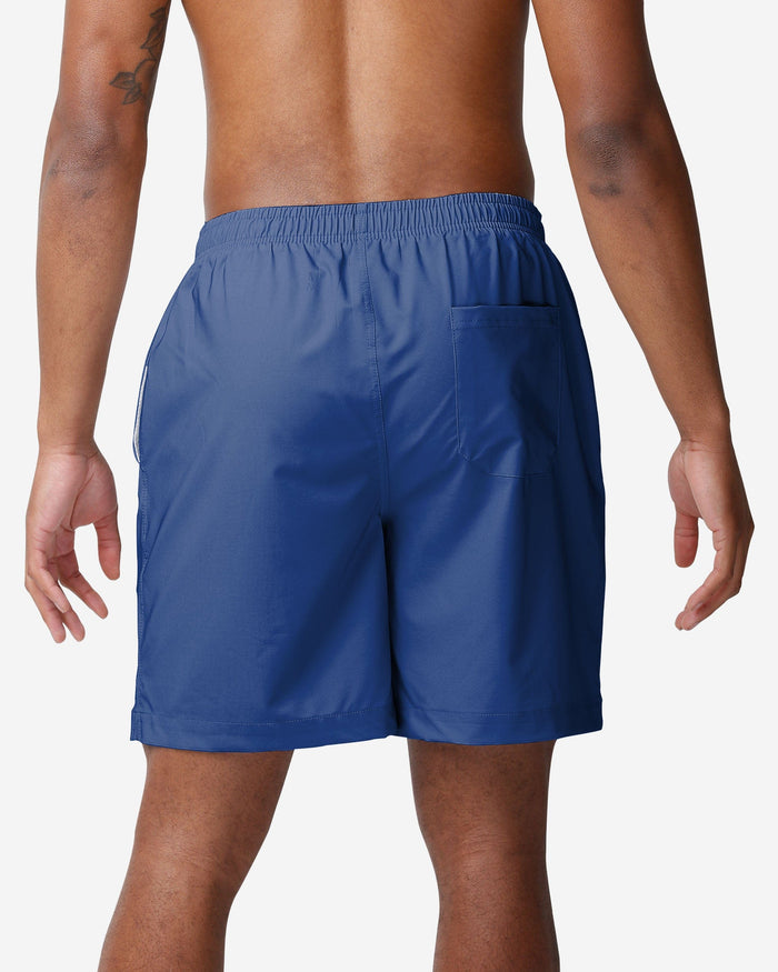 Buffalo Bills Solid Wordmark Traditional Swimming Trunks FOCO - FOCO.com