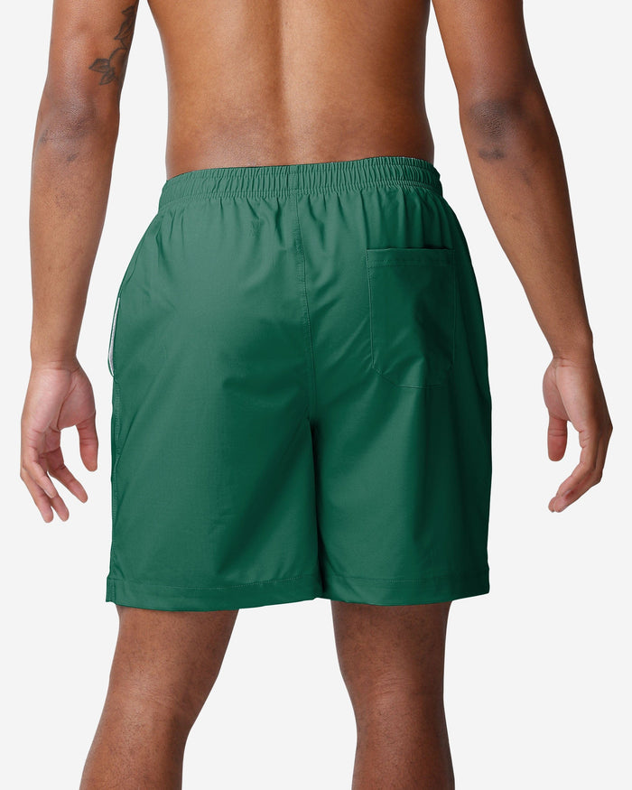 New York Jets Solid Wordmark Traditional Swimming Trunks FOCO - FOCO.com