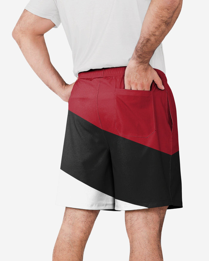 Atlanta Falcons Colorblock Double Down Liner Training Shorts FOCO - FOCO.com