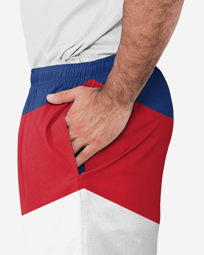 Buffalo Bills Colorblock Double Down Liner Training Shorts FOCO - FOCO.com