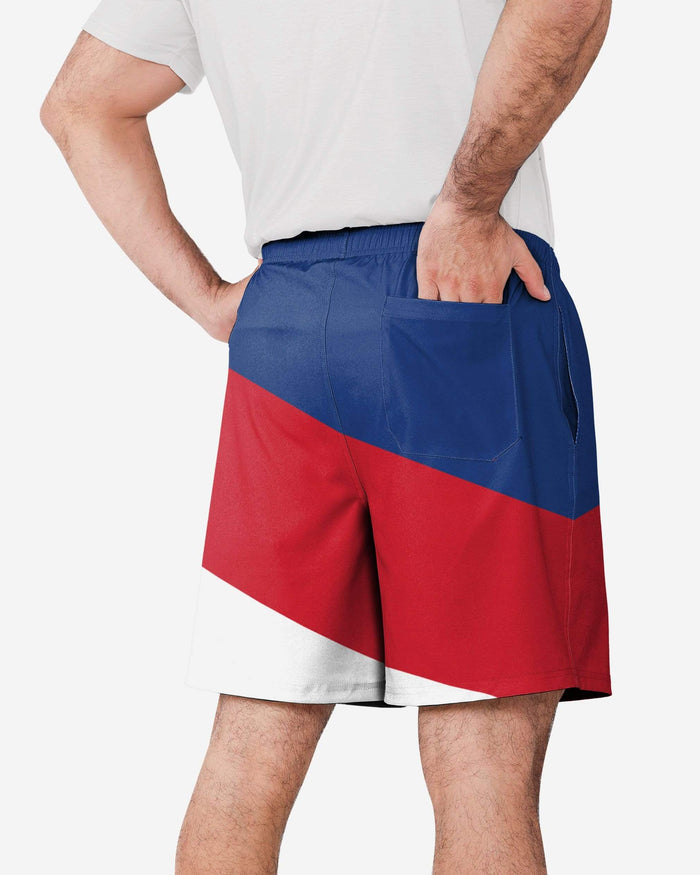 Buffalo Bills Colorblock Double Down Liner Training Shorts FOCO - FOCO.com