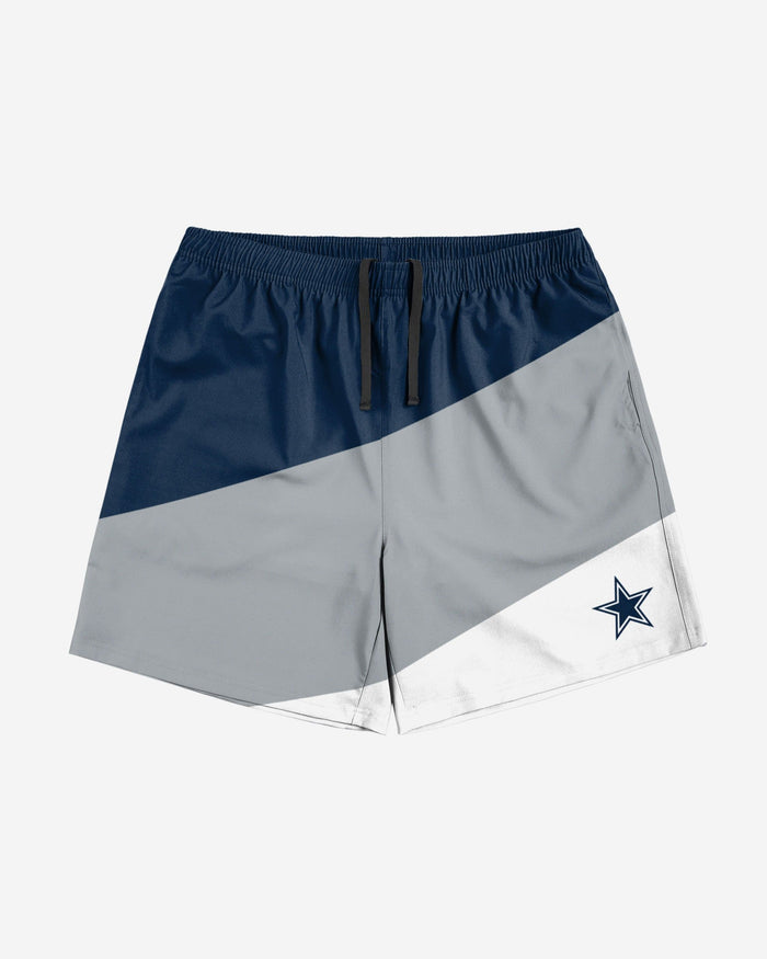 Dallas Cowboys Colorblock Double Down Liner Training Shorts FOCO - FOCO.com