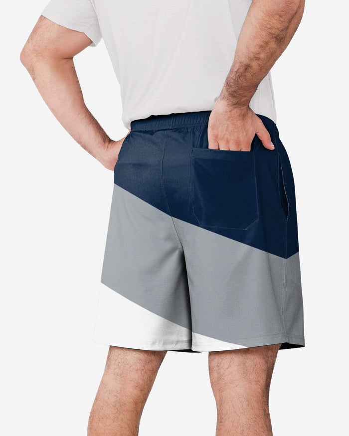 Dallas Cowboys Colorblock Double Down Liner Training Shorts FOCO - FOCO.com