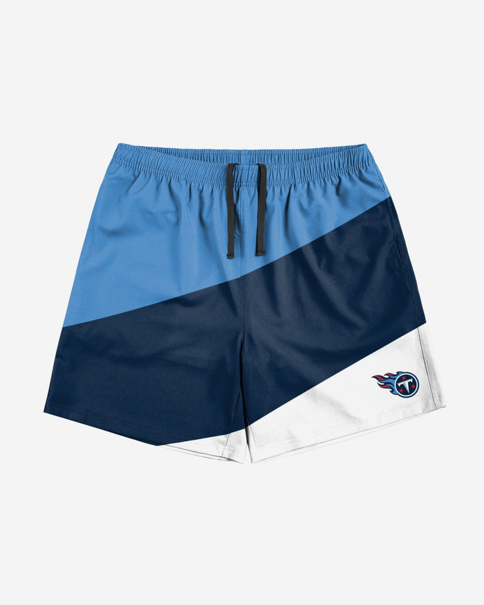 Tennessee Titans Colorblock Double Down Liner Training Shorts FOCO - FOCO.com