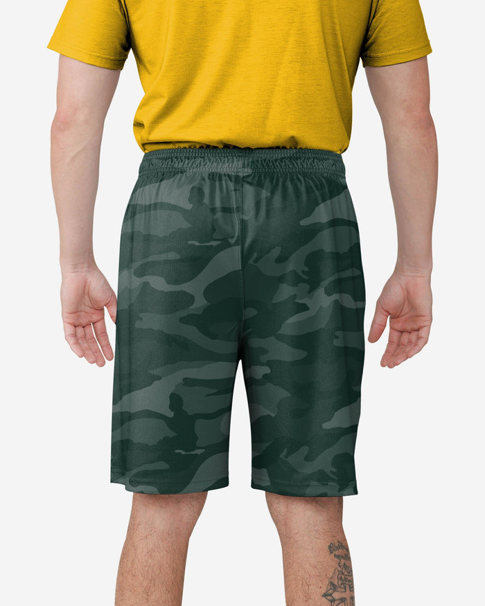 Green Bay Packers Cool Camo Training Shorts FOCO - FOCO.com