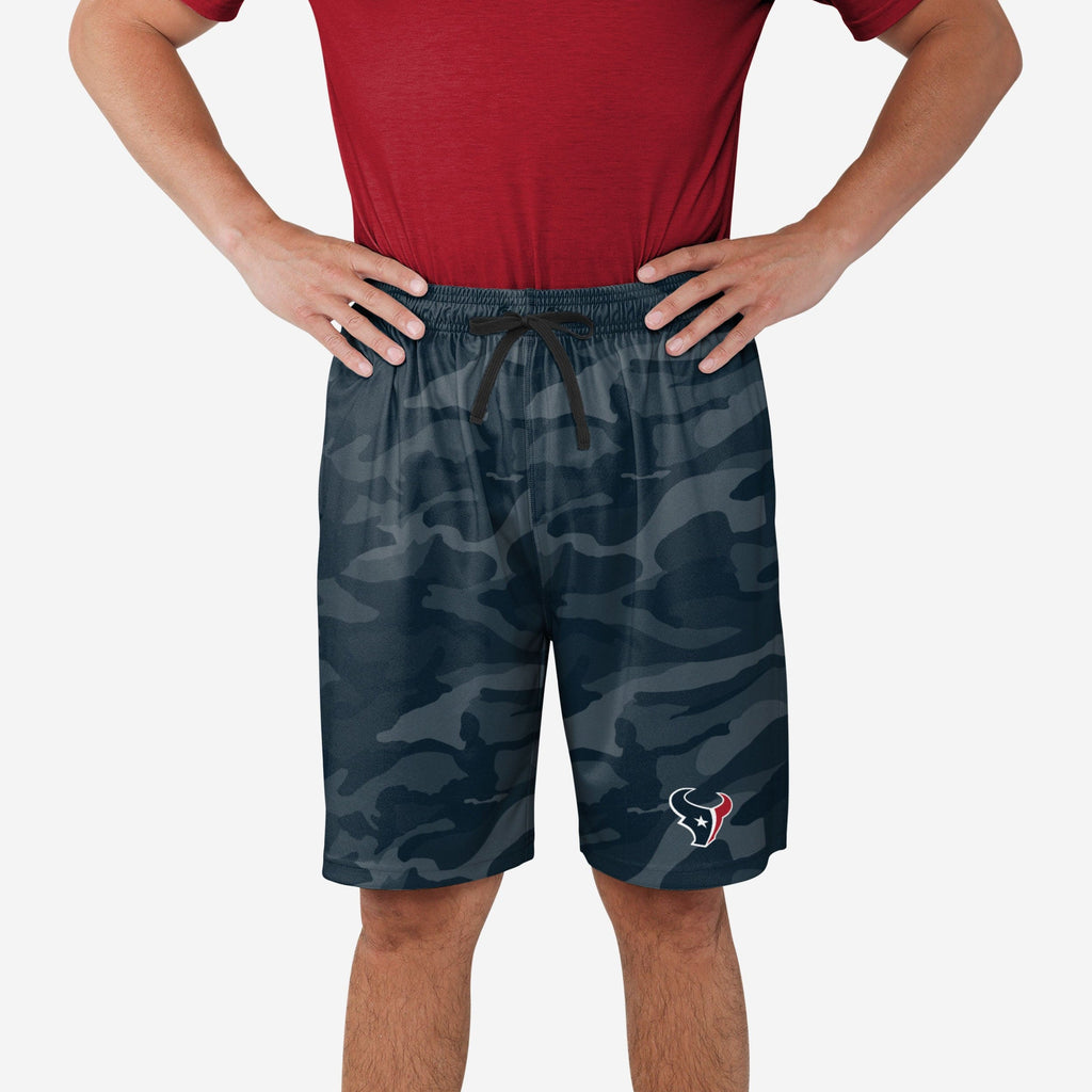 Houston Texans Cool Camo Training Shorts FOCO S - FOCO.com