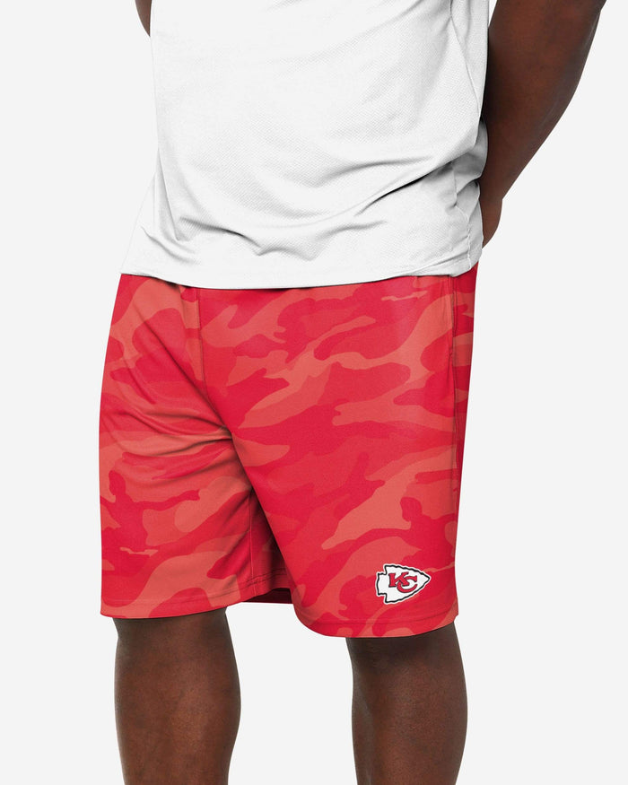 Kansas City Chiefs Cool Camo Training Shorts FOCO S - FOCO.com