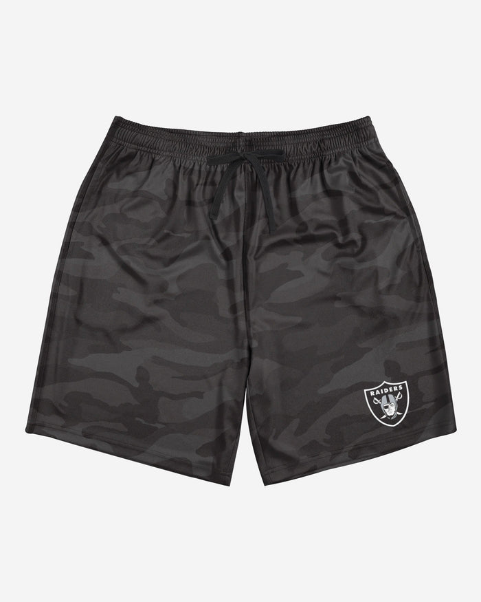 Las Vegas Raiders Cool Camo Training Shorts FOCO - FOCO.com