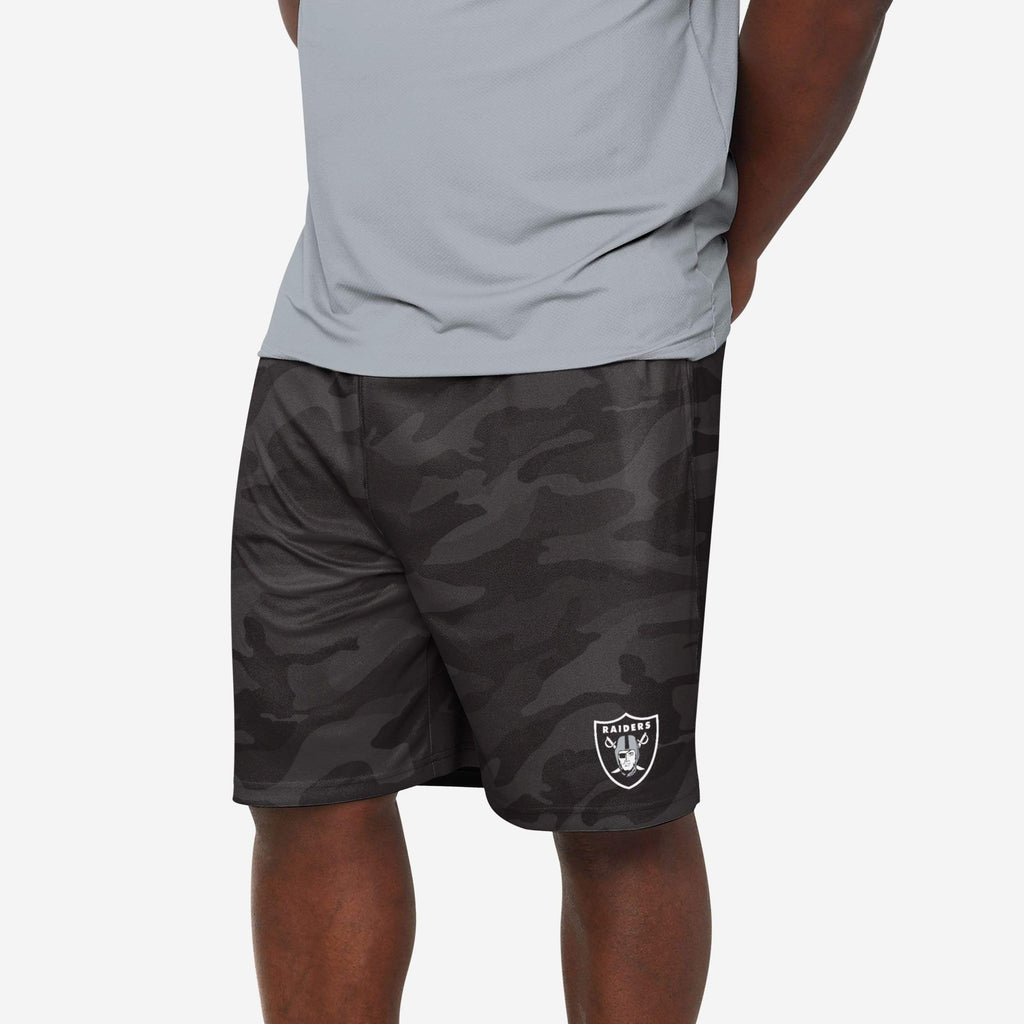 Las Vegas Raiders Cool Camo Training Shorts FOCO S - FOCO.com